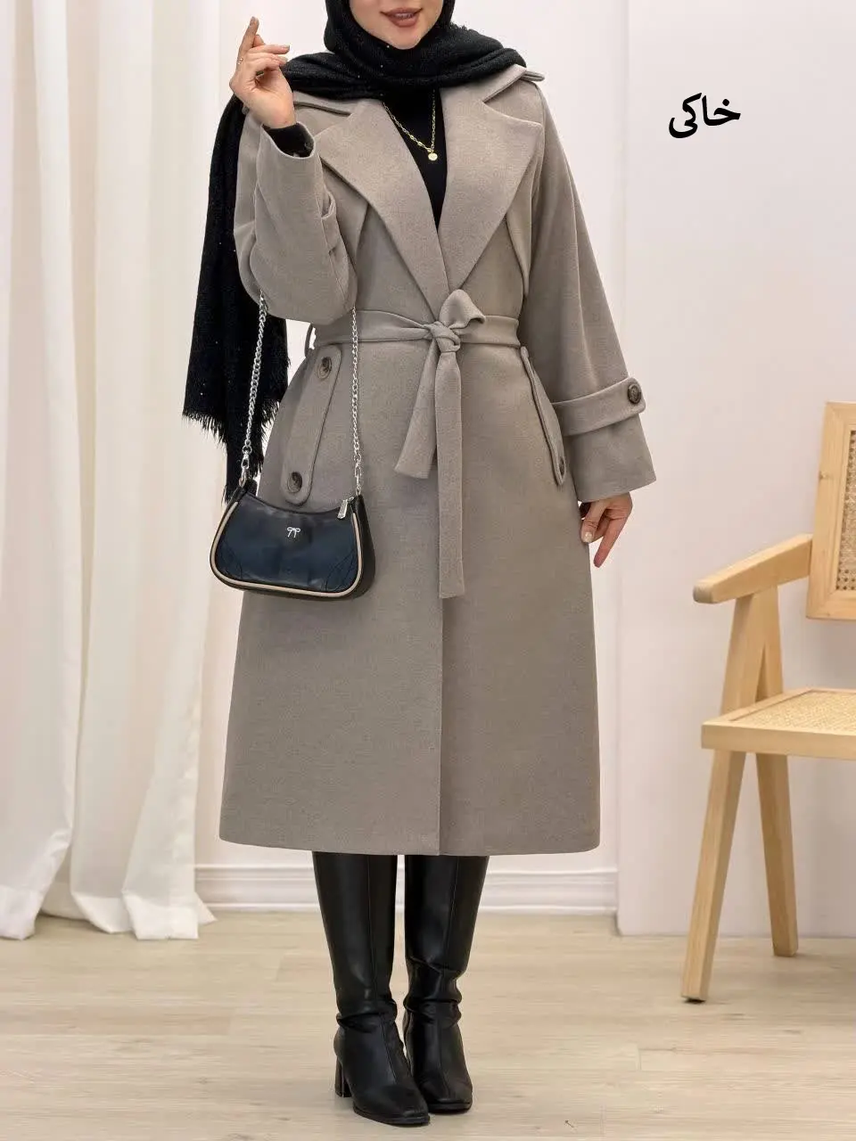 3745-پالتو مزونی شیوانی